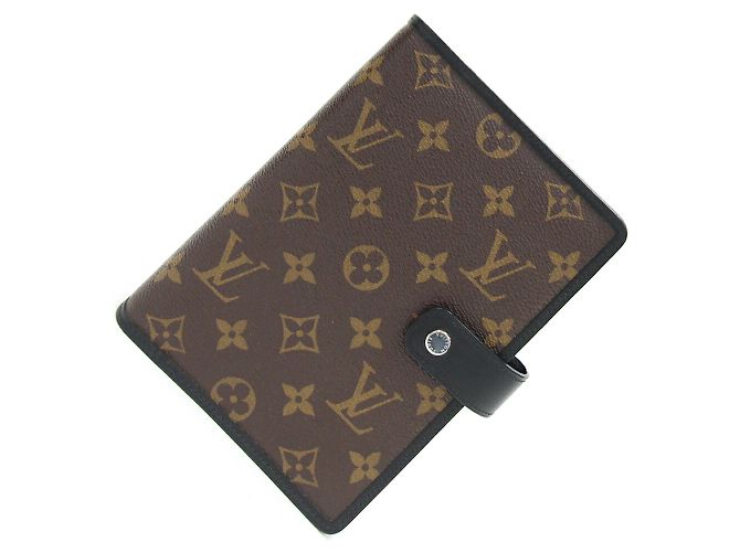 Louis Vuitton Monogram Macassar Agenda MM