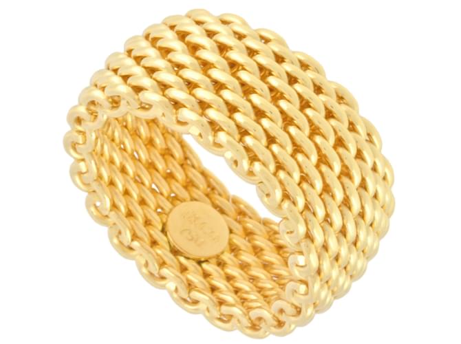 Anel Somerset da Tiffany & Co. Ouro amarelo  ref.1486541