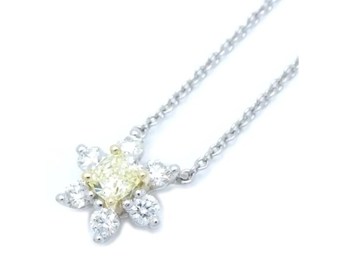 Collier Buttercup de Tiffany & Co. Or blanc Platine  ref.1486605