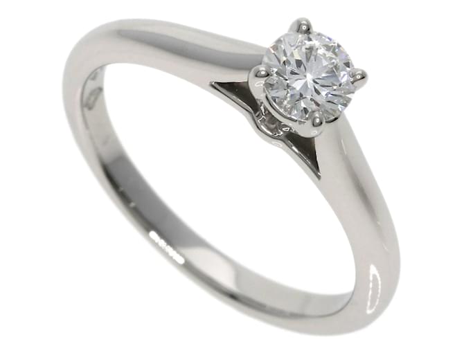 Cartier Solitaire 1P Diamond Platinum Band Ring  ref.1486855