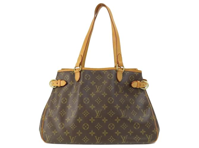 Louis Vuitton Batignolles Horizontal Monogram Tote Bag Monogramm Lackleder  ref.1486882