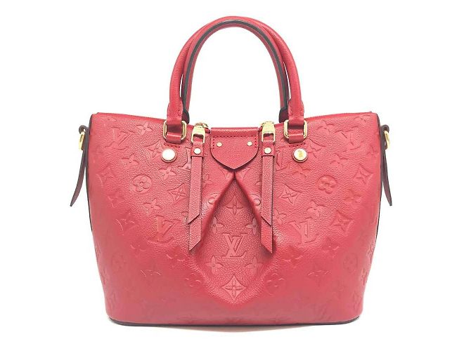 Borsa Louis Vuitton Mazarine PM Monogram Empreinte Rosso