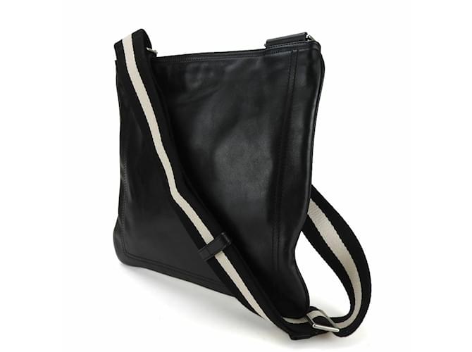 Bally zip closure shoulder bag offers