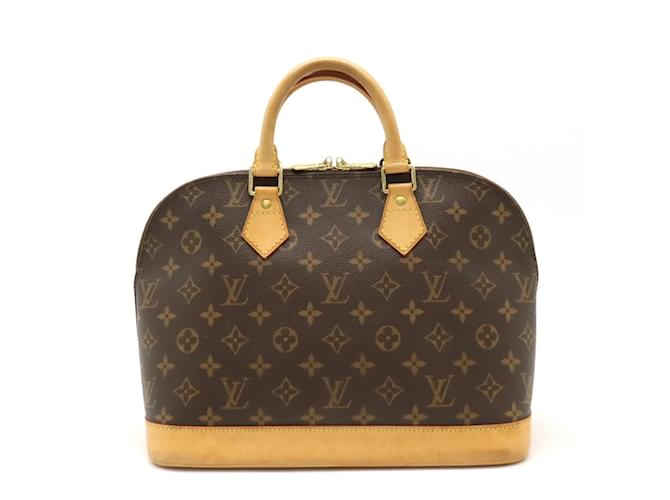 Sac à main Alma Monogram Louis Vuitton M51130 Cuir vernis  ref.1487613