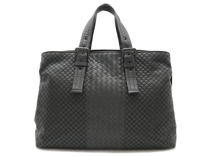 Bottega Veneta Intreccio Aurelio Tote Bag Brown Leather  ref.1487630