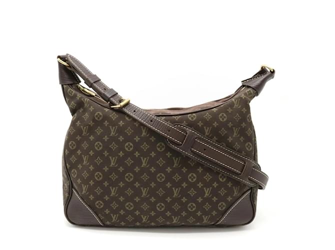 Louis Vuitton Monogram Run Boulogne Shoulder Bag Damier ebene Leather Cloth  ref.1487659