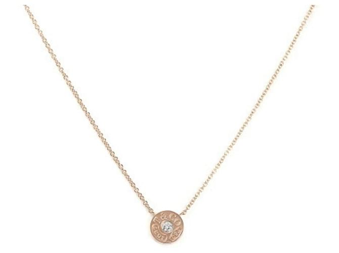 Tiffany & Co Colar Tiffany 1837 Circle K18PG em ouro rosa  ref.1487901