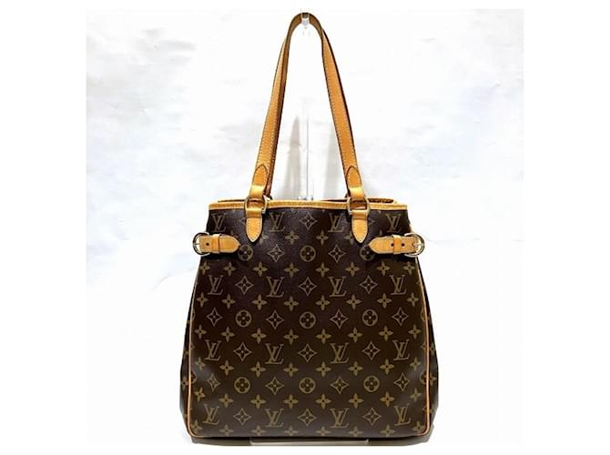 Louis Vuitton Monogram Batignolles Vertical Tote Bag Brown  ref.1487935