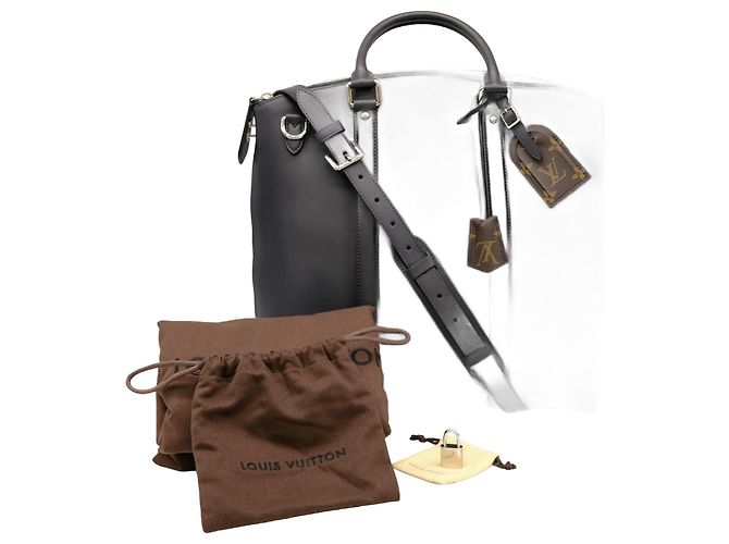 Sac à main Louis Vuitton Lockit Cuir Ombre Noir
