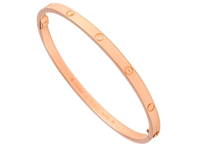 Cartier Love Charm Bracelet in Pink Gold  ref.1487988