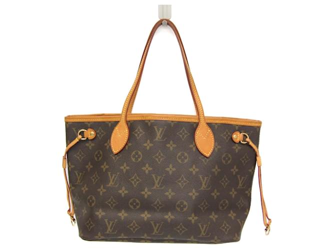 Louis Vuitton Monogram Neverfull PM Tote Bag Monogramm Lackleder  ref.1488748