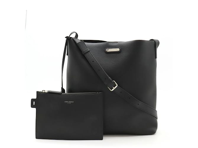 Bolsa de ombro Bold YSL Yves Saint Laurent Preto Couro  ref.1488917