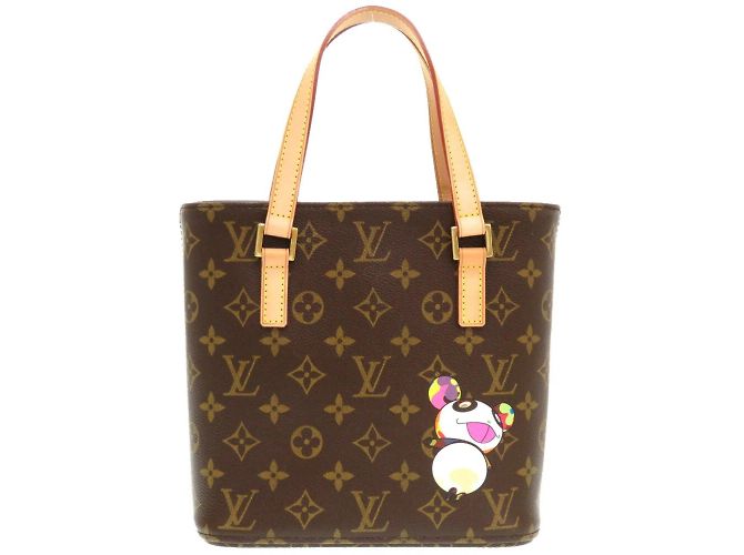 Borsa a mano Monogram Panda Vavin PM di Louis Vuitton Marrone