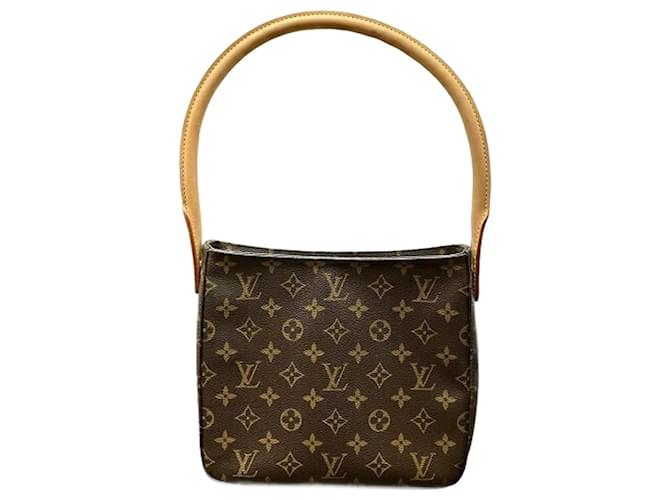 Sac à main Louis Vuitton Monogram Looping MM M51146 Marron  ref.1489446