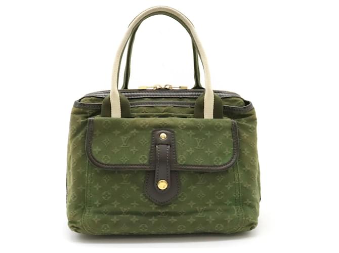 Louis Vuitton Monogram Sac Marie Kate Handtasche Khaki Leder Leinwand  ref.1489572