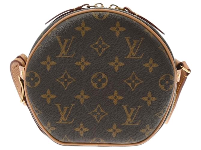 Louis Vuitton Monogram Boite Chapeau Souple Schultertasche Braun  