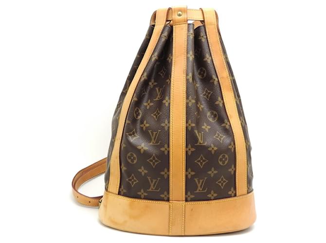 Louis Vuitton Randonne Shoulder Bag Damier ebene Patent leather  ref.1489834