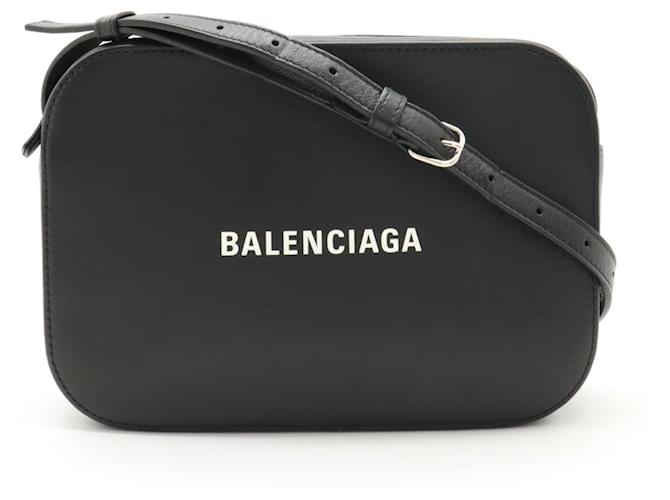 Borsa per Fotocamera Balenciaga Everyday S Nero Pelle  ref.1489981