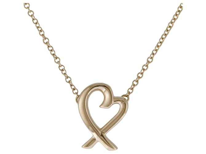 Tiffany & Co Colar Loving Heart Tiffany em ouro rosa 18K  ref.1490051