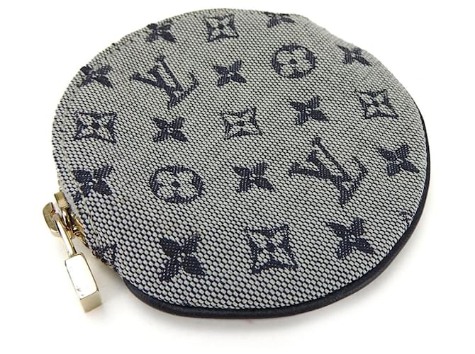 Louis Vuitton Monogram Canvas Pouch Blue Patent leather  ref.1490120