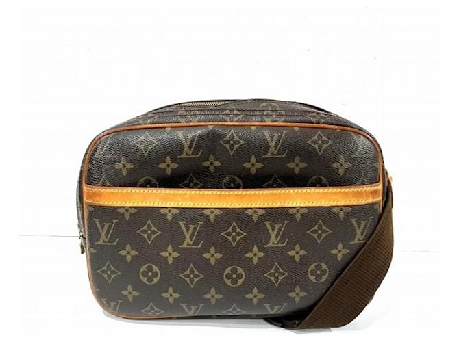 Schultertasche Reporter PM M45254 Monogramm Louis Vuitton Braun  