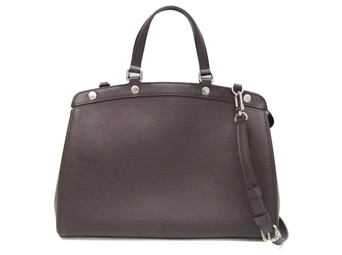 Louis Vuitton Epi Brea MM Handtasche Dunkelviolett Leder ref  
