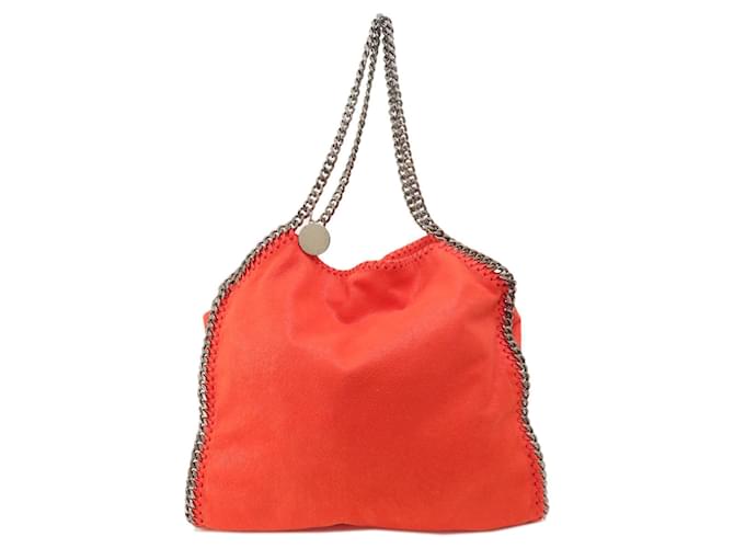 Stella Mc Cartney Falabella Tote Bag von Stella McCartney Orange Polyester  ref.1491119