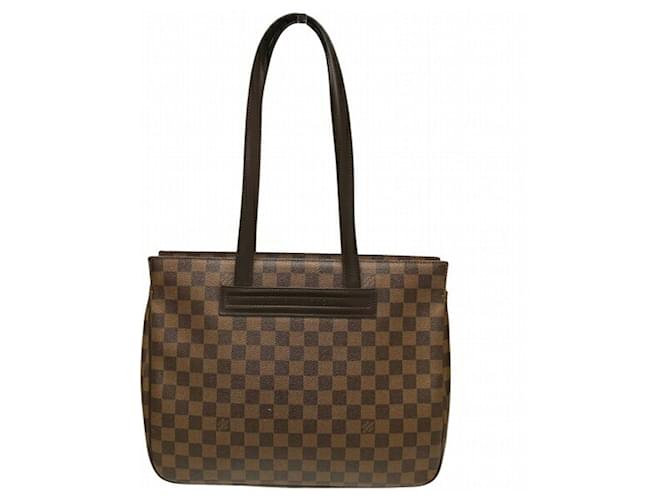 Louis Vuitton Damier Parioli PM N51123 Shoulder Tote Bag Brown Plastic  ref.1491157