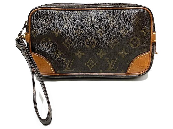 Louis Vuitton Monogram Marly Dragonne PM M51827 Clutch Tasche 