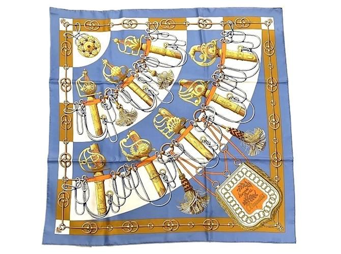 Hermès Hermes Carre 90 Cricketis Accessories Scarf Multiple colors Silk  ref.1491182