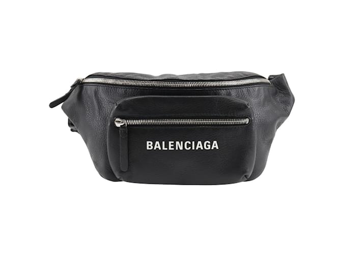 Balenciaga Everyday Waist Bag Black Leather  ref.1491236