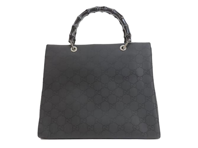 Sac fourre-tout en nylon Gucci Noir  ref.1491323