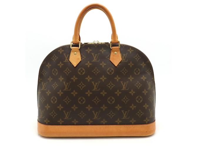 Bolso Alma PM Monograma Louis Vuitton Charol  ref.1491355