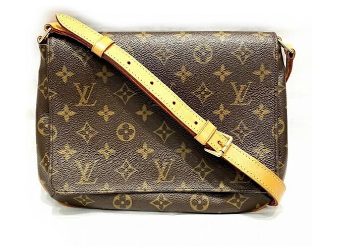 Louis Vuitton Monogram Musette Tango Schultertasche Braun  