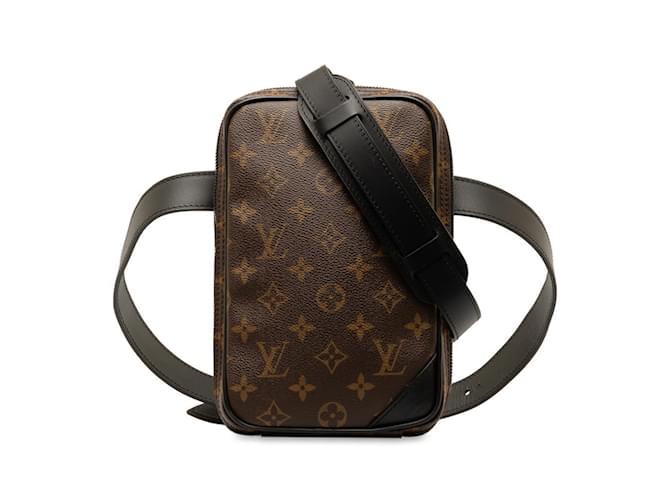 Louis Vuitton Monogram Solar Ray Utility Side Bag Brown Black Leather Plastic  ref.1491934