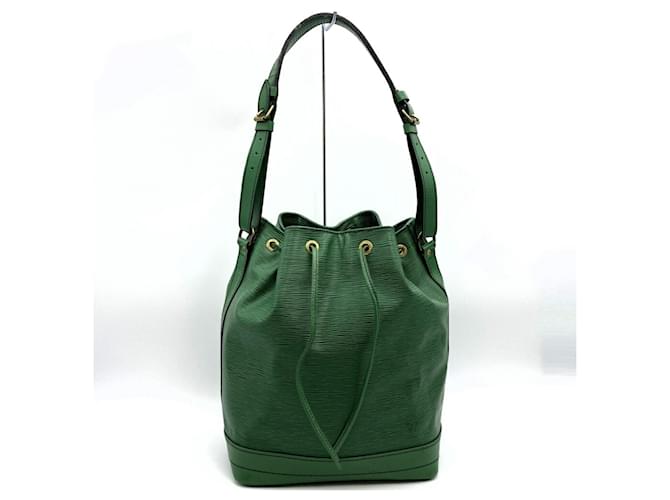 Noe Sac à épaule Noé Epi Louis Vuitton Cuir Vert  ref.1491995