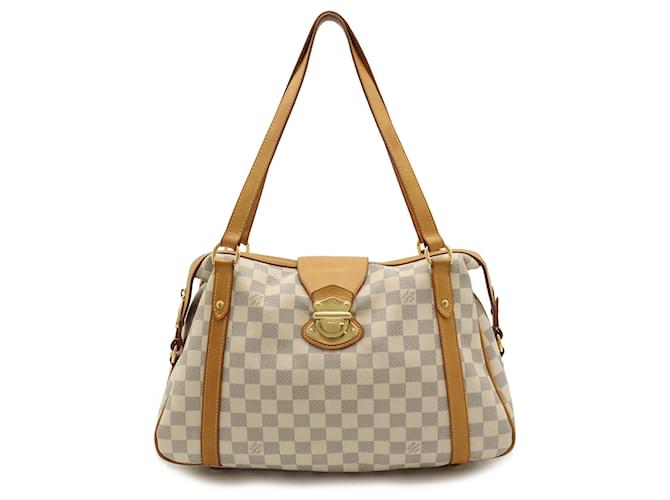 Sac à main Stresa PM Damier Azur de Louis Vuitton Plastique  ref.1492249