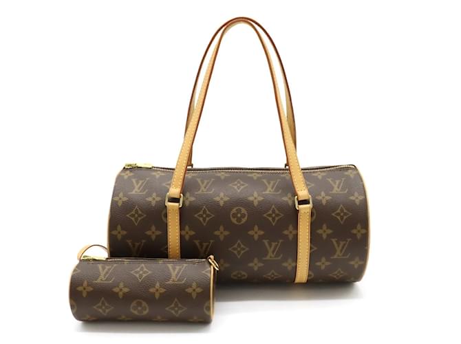 Bolsa Louis Vuitton Monogram Papillon 30 Couro envernizado  ref.1492310