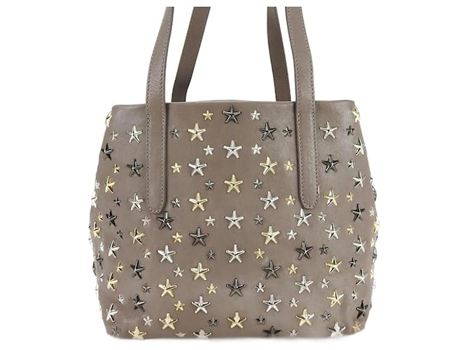 Borsa in pelle marrone Jimmy Choo  ref.1492395