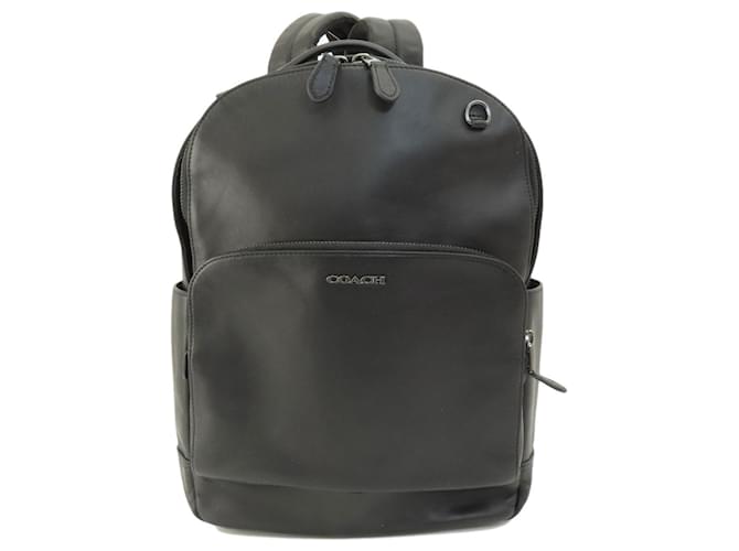 Coach C2934 Leather Backpack Black  ref.1492483