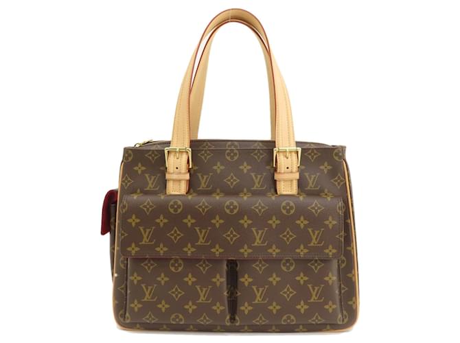 Louis Vuitton Monogram Tote Bag Brown Patent leather  ref.1492540