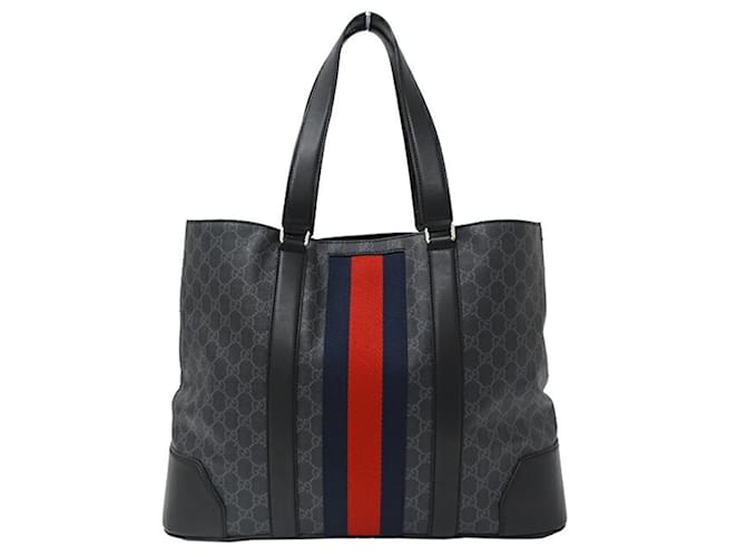 Gucci GG Plus Shelly Tote Bag Black  ref.1492687