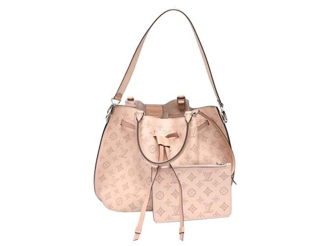 Bolso de mano de cuero Mahina rosa Louis Vuitton Charol  ref.1492791