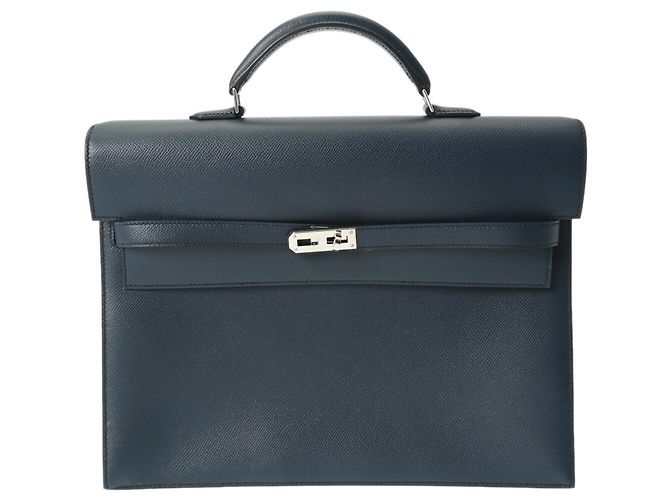 Hermès Sac de commande personnelle Hermes Kelly Depeche 34 Bleu