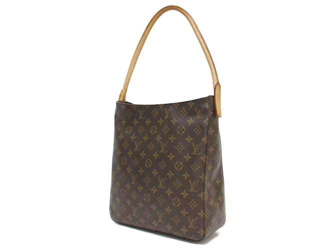 Louis Vuitton Monogram Looping GM Tote Bag Braun  ref.1493173