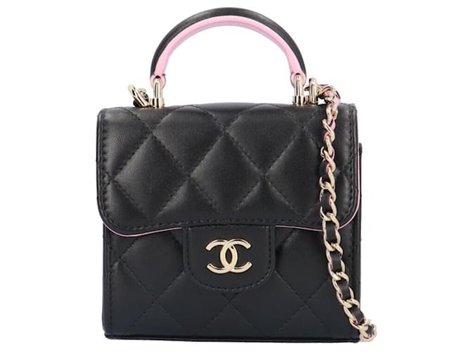 MAYU　CHANELバッグ CHANEL Matelasse Flap Bag Shoulder Lambskin Women's White