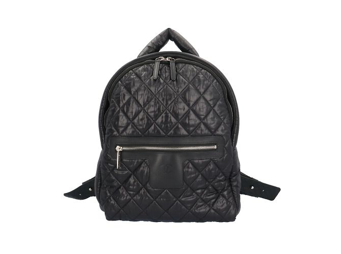 Chanel Coco Cocoon Nylon Backpack Black
