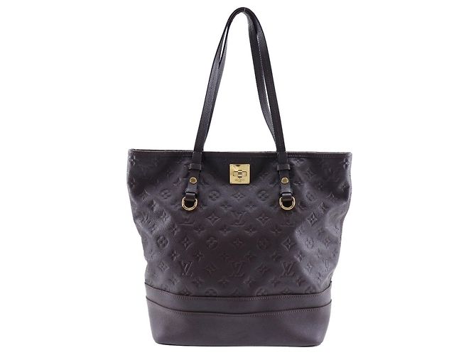 Louis Vuitton Citadine PM Tote Bag Brown