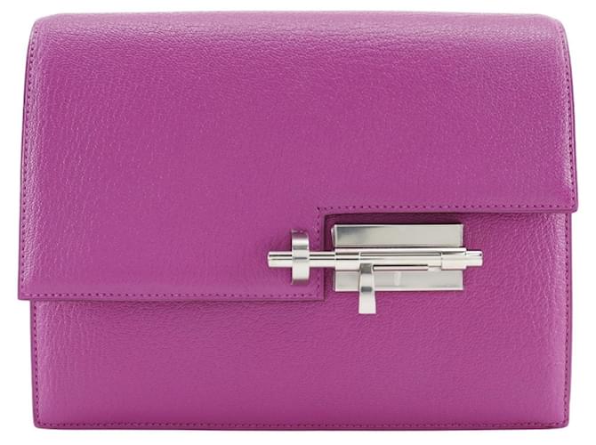 Hermes pink clutch sale