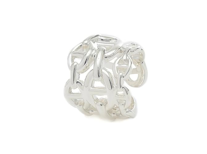 Ring Hermès Anillo Chaine d'Ancre Anchaine GM en Plata SV925  ref.1493992